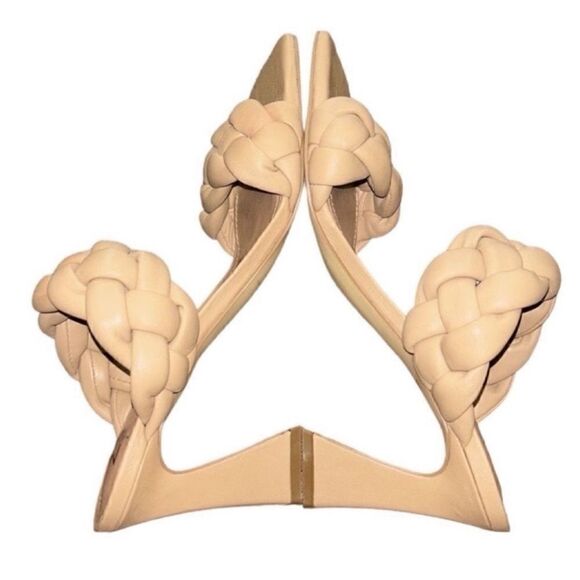 Marc Fisher Tan Slip-on Leather Upper
Sandals(Size 9M) - Picture 6 of 8